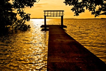 This photo of a golden sunset over the Island of Ometepe in Nicaragua was taken by Alberto Ramirez of Managua, Nicaragua.